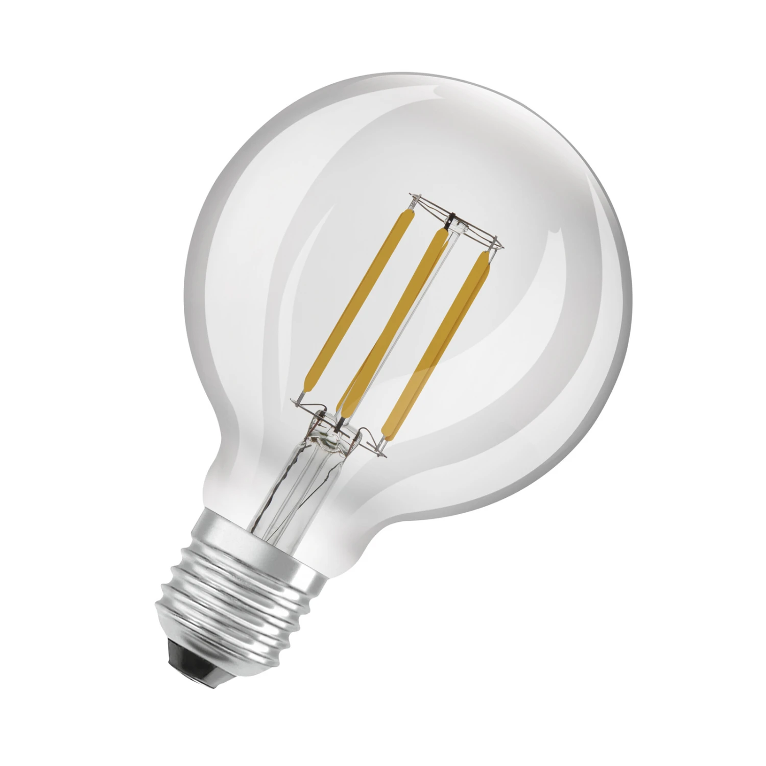 OSRAM LED-Globelampe E27 G95 4W 840lm 3000K Klar