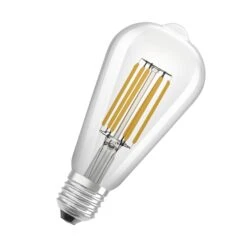 OSRAM LED-Rustikalampe E27 ST64 4W 840lm 830 Klar