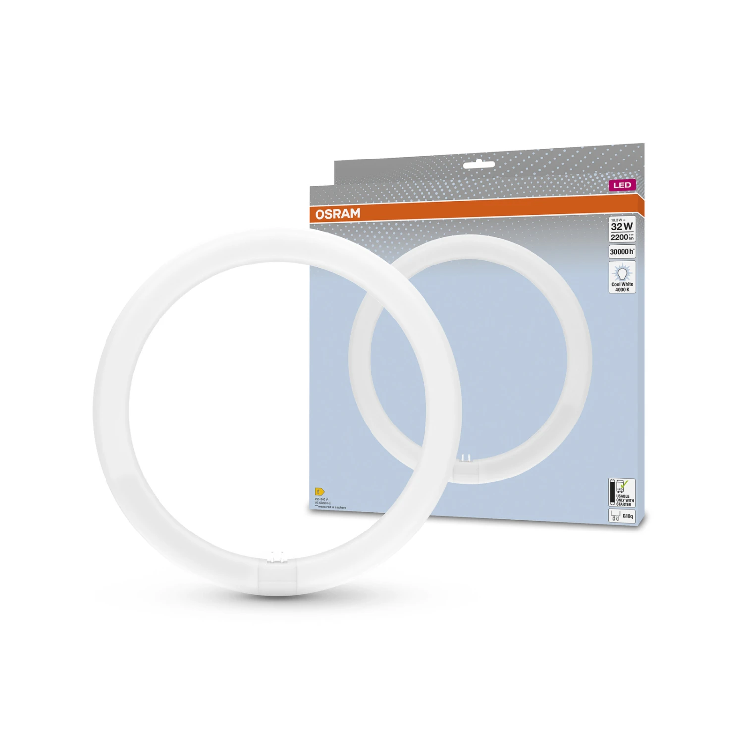 OSRAM SubstiTUBE LED G10q T9 C32 EM 18,3W 30cm 840 – Bild 4