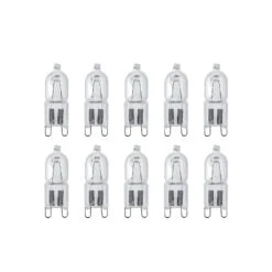 OSRAM Halogen-Lampe Halopin G9 20W Klar 2.000 H 10er-Set