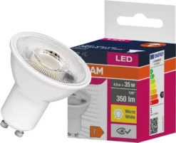 Leuchtmittel LED VALUE PAR16 120° 4,5W 2700K GU10 Osram