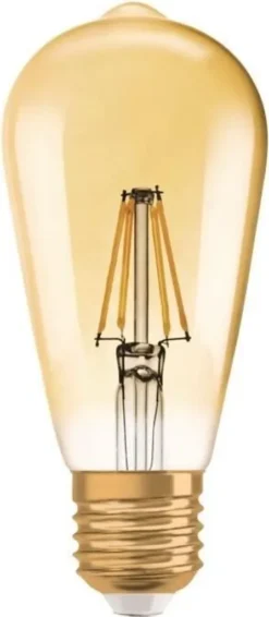 Osram LED Leuchtmittel Vintage 1906 E27 2,8W Warmweiß, Amber