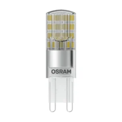 Osram LED Leuchtmittel Stiftsockel Star 2,6W = 30W G9 Klar 320lm FS Warmweiß 2700K