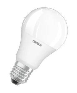 Osram LED Leuchtmittel Star Classic A 60 E27 9W Warmweiß, Weiß Matt