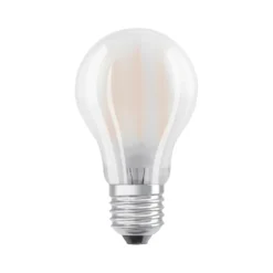 Osram LED Leuchtmittel Retrofit CLA 60 E27 7W Neutralweiß, Weiß Matt