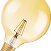 Osram LED Leuchtmittel Vintage 1906 Globe E27 4W Warmweiß, Amber
