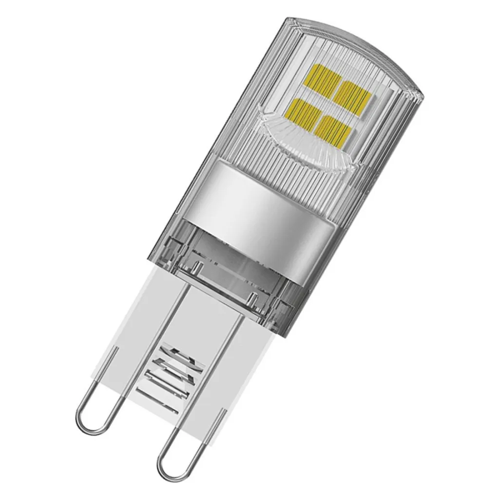 Osram LED Leuchtmittel Stiftsockellampe 1,9W = 20W G9 Klar 200lm Warmweiß 2700K – Bild 5