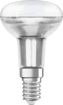Osram LED Leuchtmittel Glas Reflektor R50 1,5W = 25W E14 Matt 110lm FS Warmweiß 2700K 36°