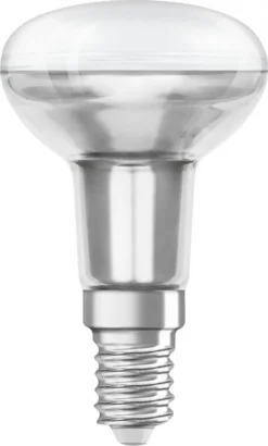 Osram LED Leuchtmittel Glas Reflektor R50 1,5W = 25W E14 Matt 110lm BLI Warmweiß 2700K 36°