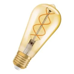 OSRAM LED-Lampe E27 4W 2.000K Vintage Edison Gold