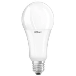 OSRAM LED-Lampe E27 20W, 2.700K, Opal, Dimmbar