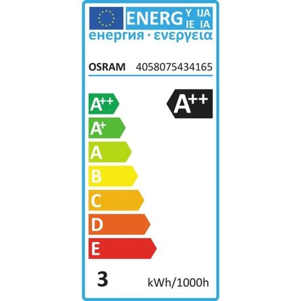 Osram LED Filament Leuchtmittel Birnenform 2,5W = 25W E27 Klar 250lm FS Warmweiß 2700K – Bild 7