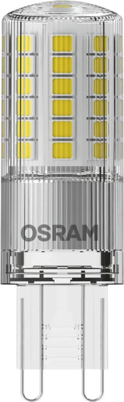 Osram LED Stiftsockellampe PIN50D G9 4,8W Neutralweiß, Dimmbar, Klar