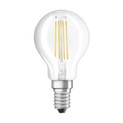 Osram LED Filament Leuchtmittel Tropfen 6,5W = 60W E14 Klar 806lm FS Warmweiß 2700K 300°