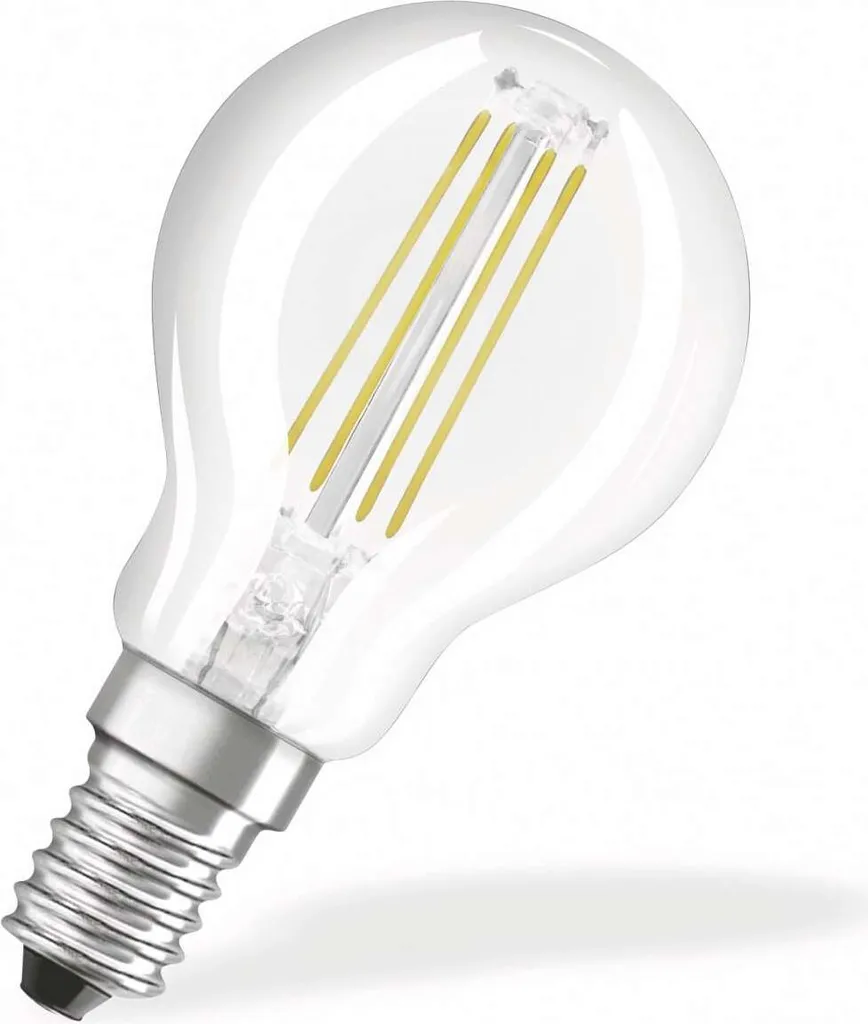 Osram LED-Lampe BASE CLASSIC P, E14, EEK: E, 4 W, 470 Lm, 4000 K, 3 Stück – Bild 6