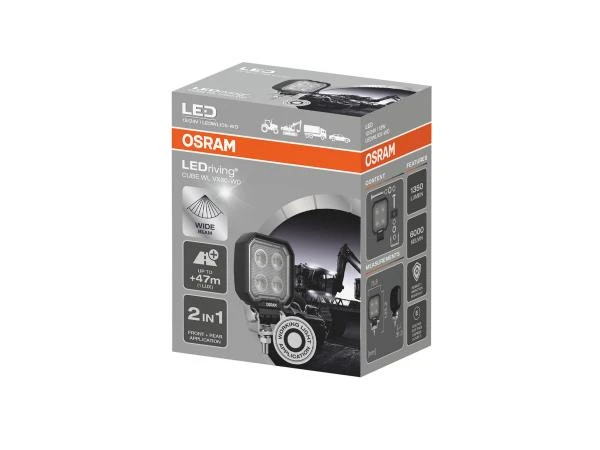 OSRAM LEDriving® LED Arbeitsscheinwerfer Cube WL VX80-WD - LEDWL105-WD – Bild 4