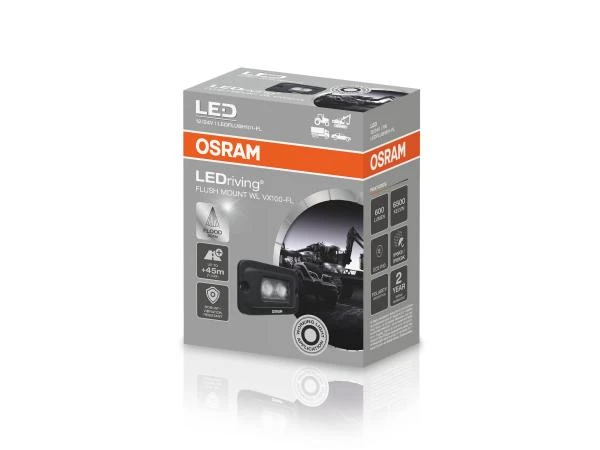 OSRAM LEDriving® LED Arbeitsscheinwerfer Flush Mount WL VX100-FL - LEDFLUSH101-FL – Bild 4