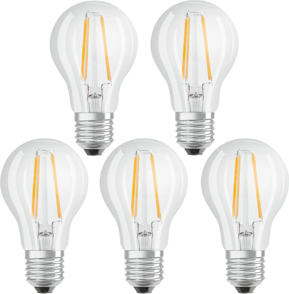 Osram LED-Lampe BASE CLASSIC A, E27, EEK: E, 7 W, 806 Lm, 2700 K, 5 Stk. – Bild 8