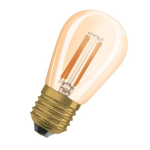 OSRAM Vintage 1906 LED-Lampe, Gold-Tönung, 4,8W, 360lm, E27 – Bild 2