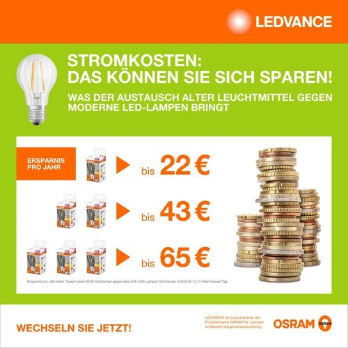 OSRAM DULUX D LED EM & AC MAINS LED-Röhre 14,8cm (ex 18W) 7W / 3000K Warmweiß G24d-2 – Bild 3