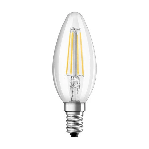 OSRAM Retrofit Classic B LED Lampe Kerzenform (ex 40W) 4W / 2700K Warmweiß E14 – Bild 3