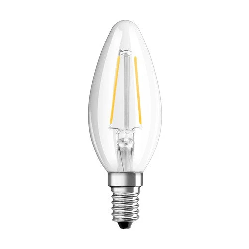 OSRAM Retrofit Classic B LED Lampe Kerzenform (ex 25W) 2,5W / 2700K Warmweiß E14 – Bild 3