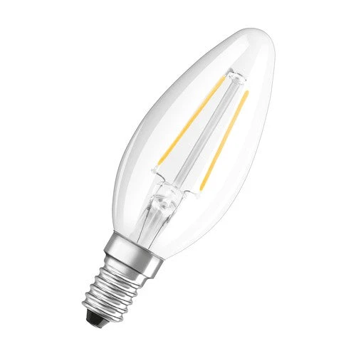 OSRAM Retrofit Classic B LED Lampe Kerzenform (ex 25W) 2,5W / 2700K Warmweiß E14 – Bild 2