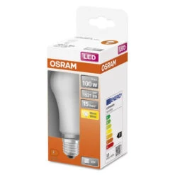 OSRAM LED STAR Classic A LED Lampe Matt (ex 100W) 13W / 2700K Warmweiß E27