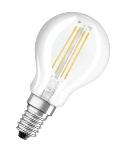 Osram LED-Lampe BASE CLASSIC P, E14, EEK: E, 4 W, 470 Lm, 2700 K, 3 Stück