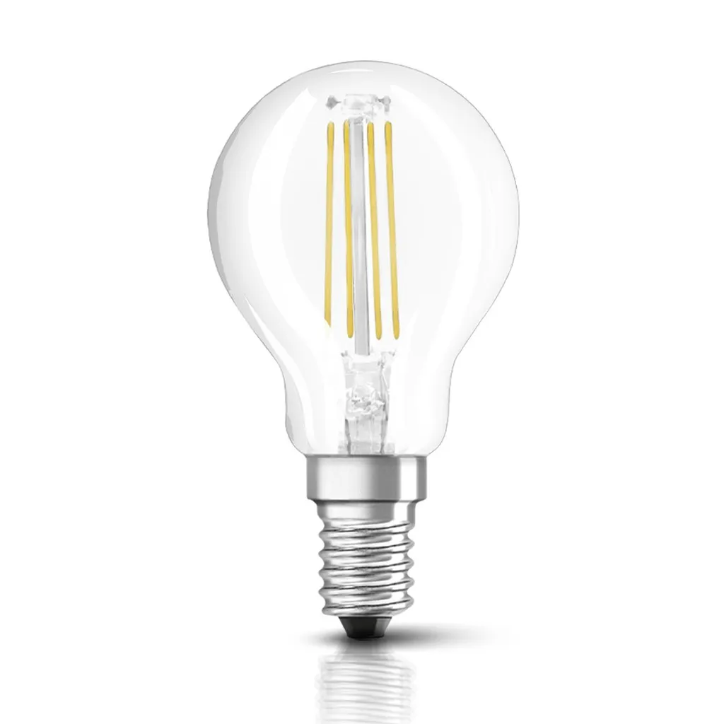 Osram LED-Lampe BASE CLASSIC P, E14, EEK: E, 4 W, 470 Lm, 2700 K, 3 Stück – Bild 9