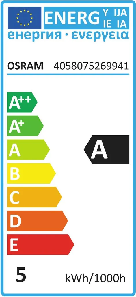 Osram LED Leuchtmittel Vintage 1906 Clas ST E27 5W WarmweiĆ, Rauch Klar ā Bild 6