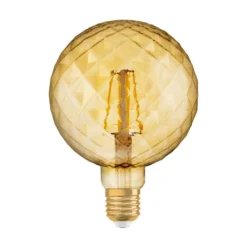 Osram LED Leuchtmittel Pine Vintage 1906 E27 4,5W Warmweiß, Amber