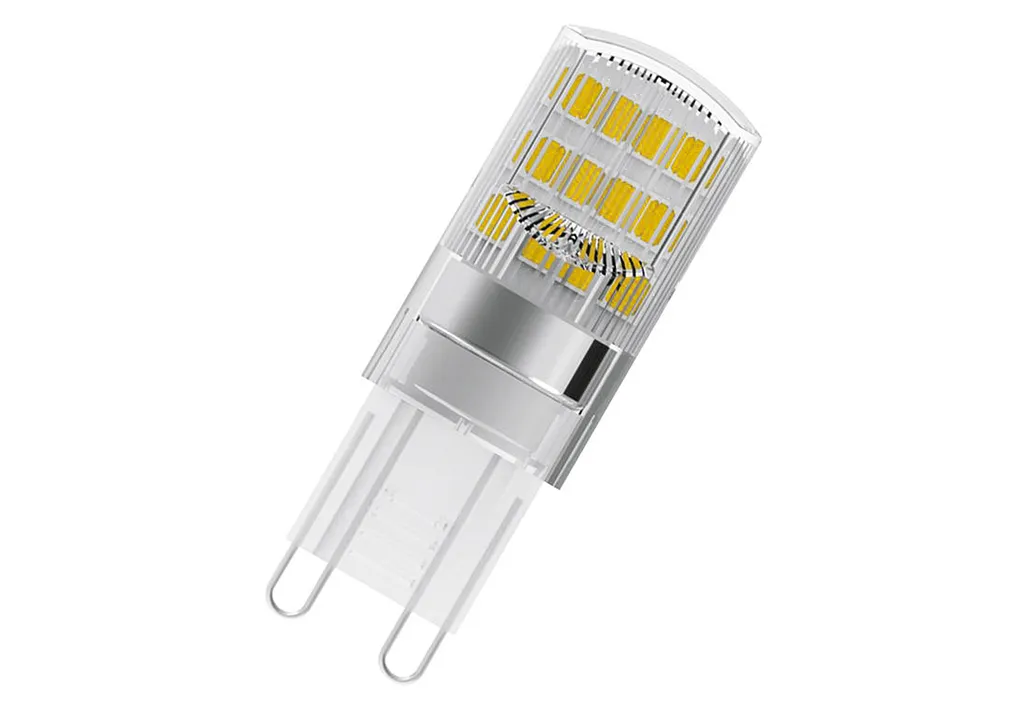 Osram LED Leuchtmittel Stiftsockellampe 1,9W = 20W G9 Klar 200lm Warmweiß 2700K – Bild 2