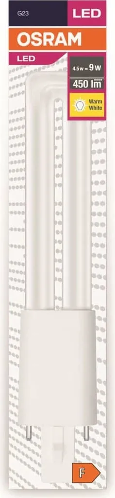 Osram LED Röhre Ersatz Dulux S9 G23 4,5W Warmweiß, Weiß Matt – Bild 3