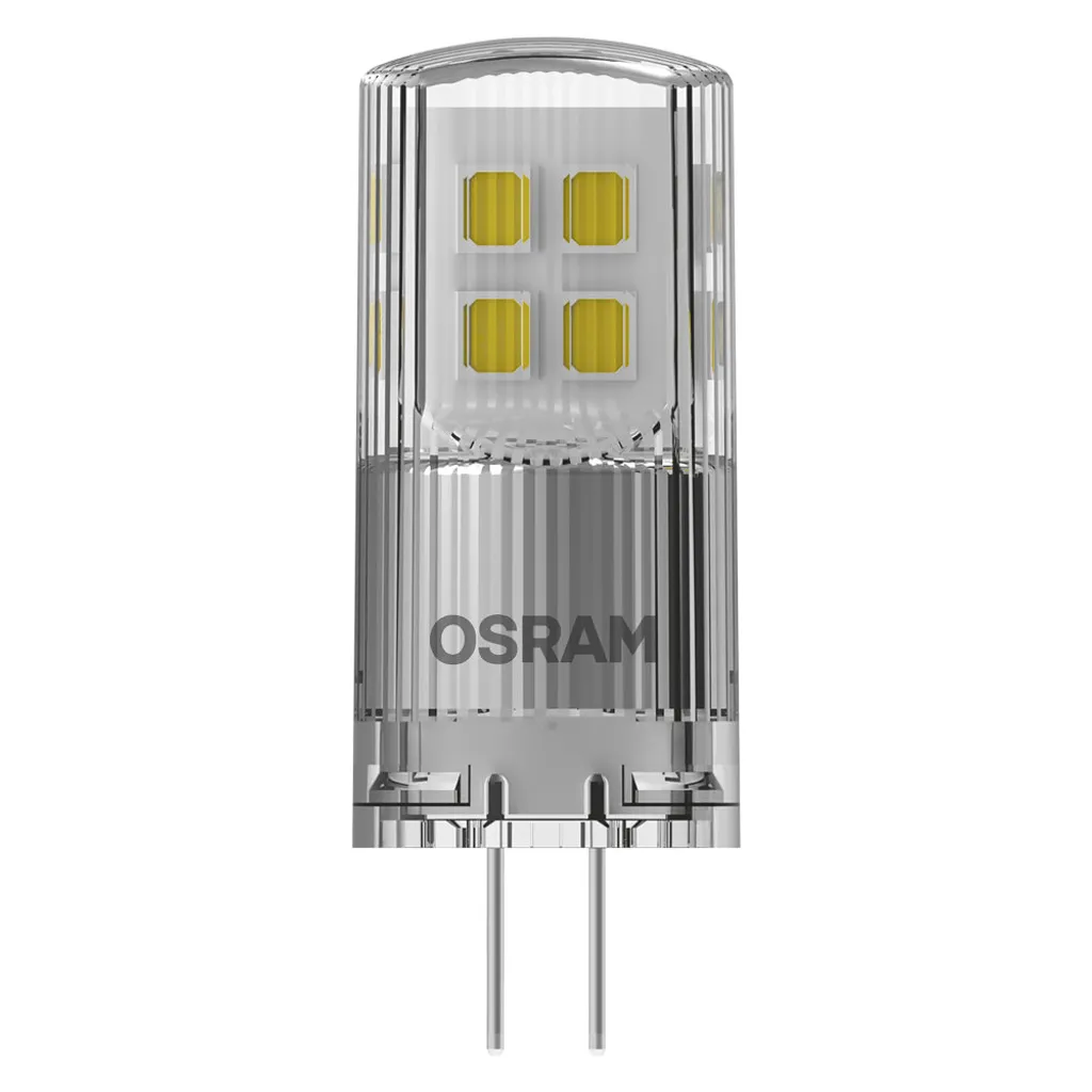 Osram LED Stiftsockellampe Superstar G4 2W Warmweiß, Dimmbar, Klar