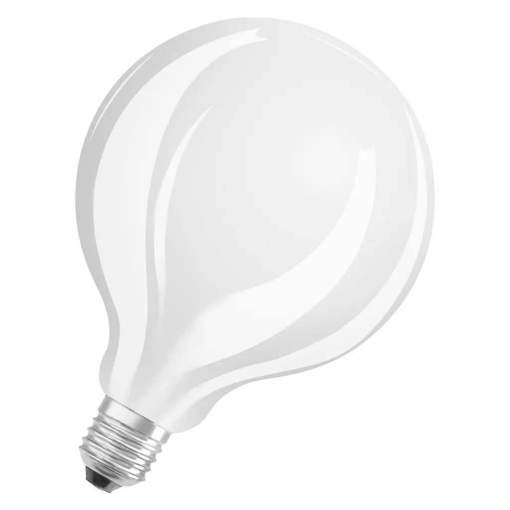 Osram LED Leuchtmittel Globe 125 E27 7W Warmweiß, Weiß Matt – Bild 2