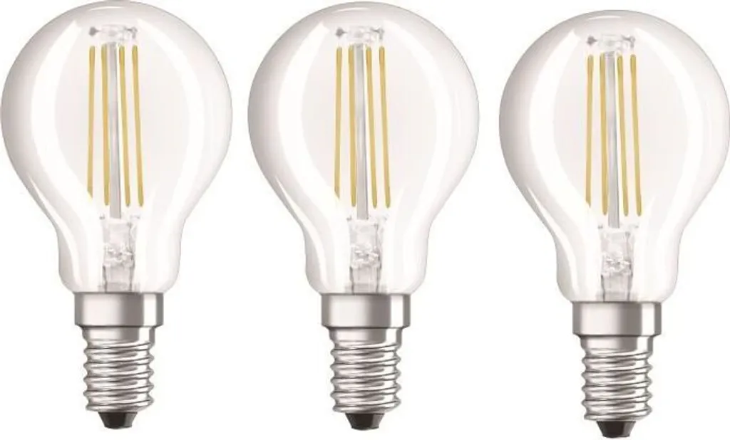 Osram LED-Lampe BASE CLASSIC P, E14, EEK: E, 4 W, 470 Lm, 4000 K, 3 Stück – Bild 9
