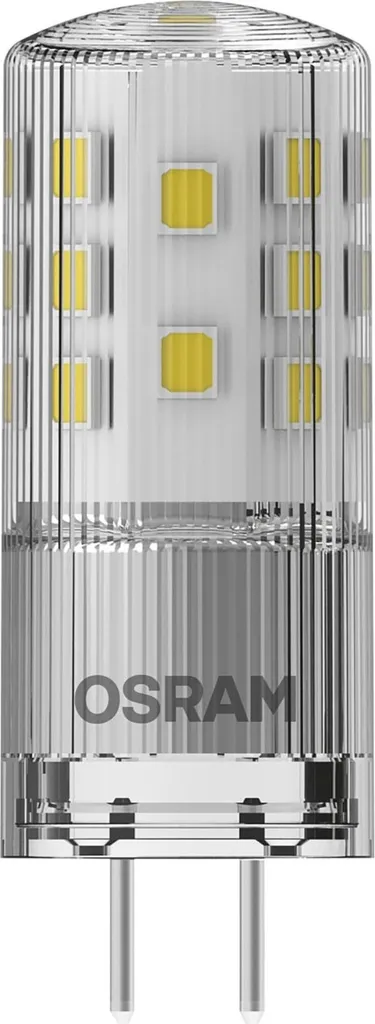 Osram LED Leuchtmittel Stiftsockellampe 4W = 40W GY6,35 Klar 12V 470lm Warmweiß 2700K 320° – Bild 8