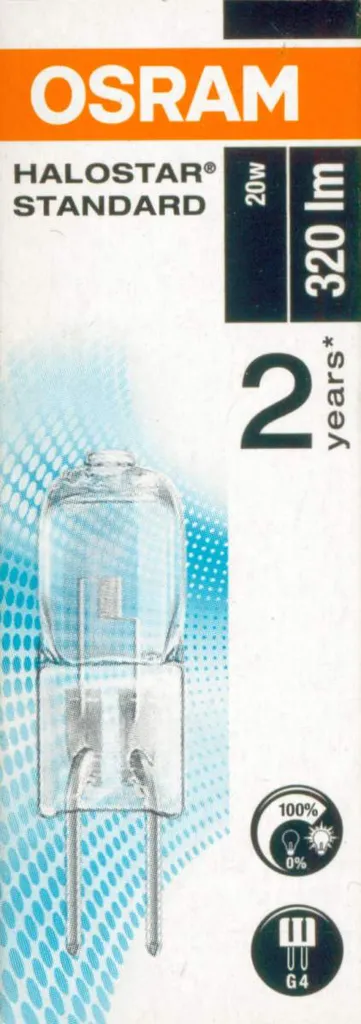Osram Halostar Starlite 64425 S 20W 12V 2800K G4 375lm Warmweiß Dimmbar 2000h – Bild 4
