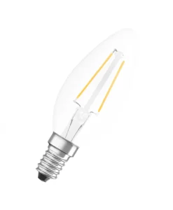 Osram LED Filament Leuchtmittel Kerze 2,5W = 25W E14 Klar 250lm Warmweiß 2700K