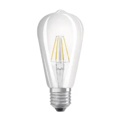 Osram LED Filament Edison Leuchtmittel 4W = 40W E27 Klar Warmweiß 2700K